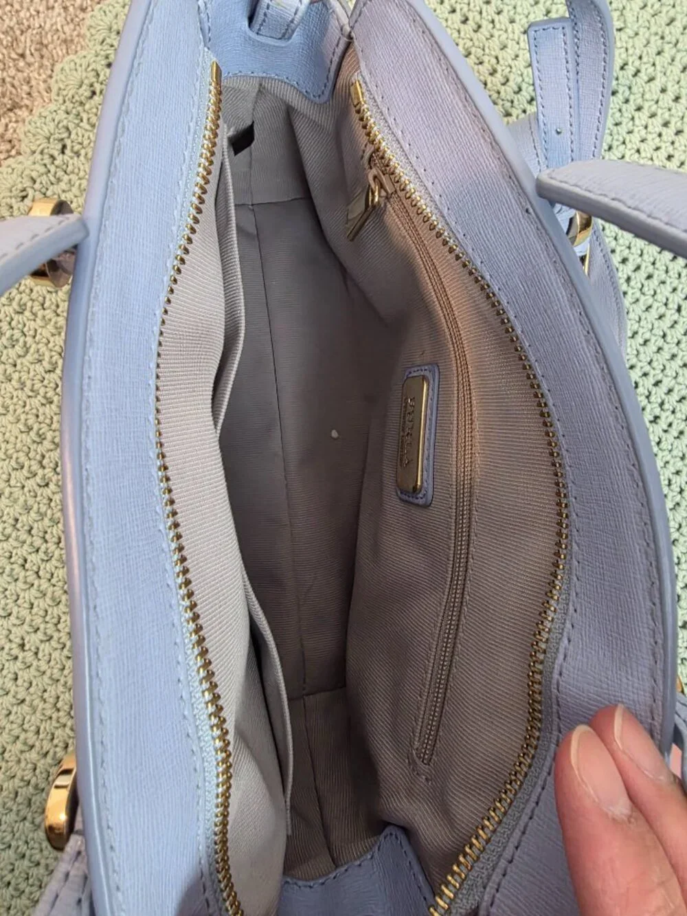 Furla Agata Bag Light Blue